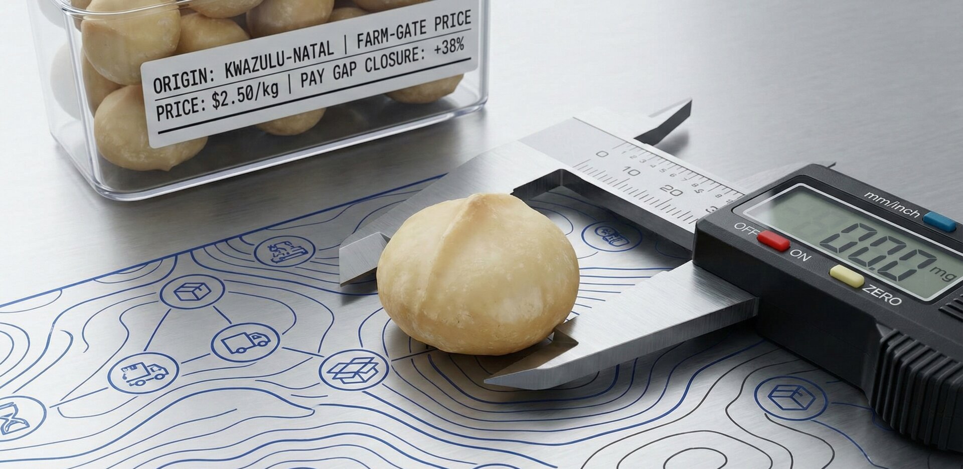 Macadamia kernel quality measurement